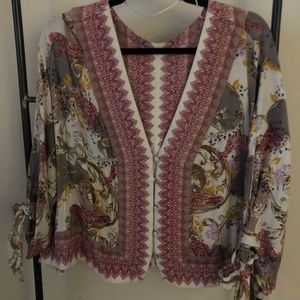 Long Sleeve Free People Blouse